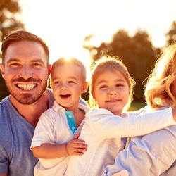 Family seeing Delta Dental dentist in Viera