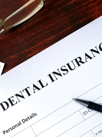 A dental insurance form.