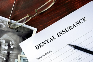 Dental insurance paperwork