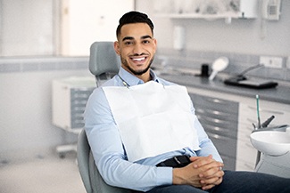 Man with SureSmile in Melbourne smiling