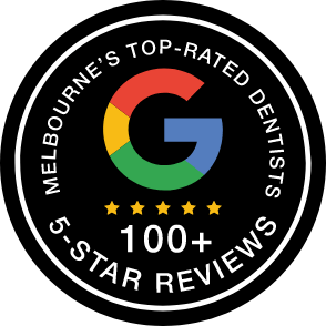 100+ 5-Star Reviews stamp