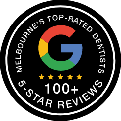 100+ 5-Star Reviews stamp