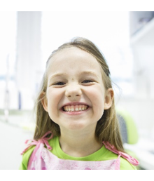 Young smiling dental patient